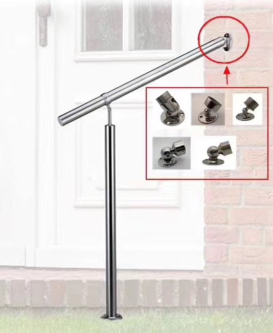 不鏽鋼欄杆玻璃立柱定製加工