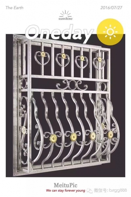 不鏽鋼防盜網裝飾花