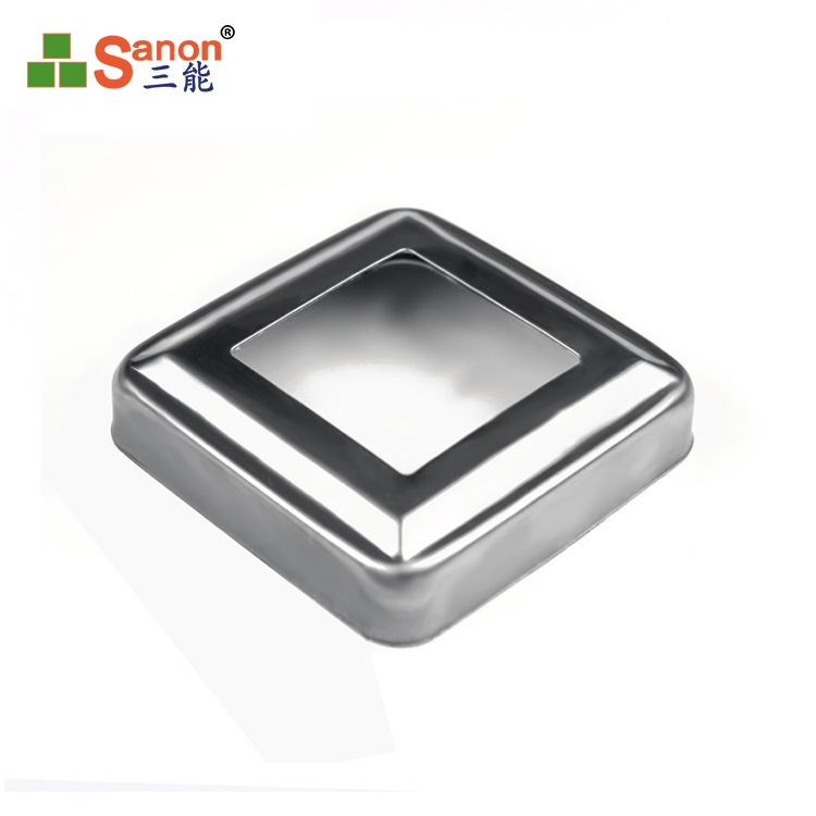 201 304不鏽鋼精品裝飾方蓋樓梯扶手方管裝飾蓋圍欄護欄方飾蓋