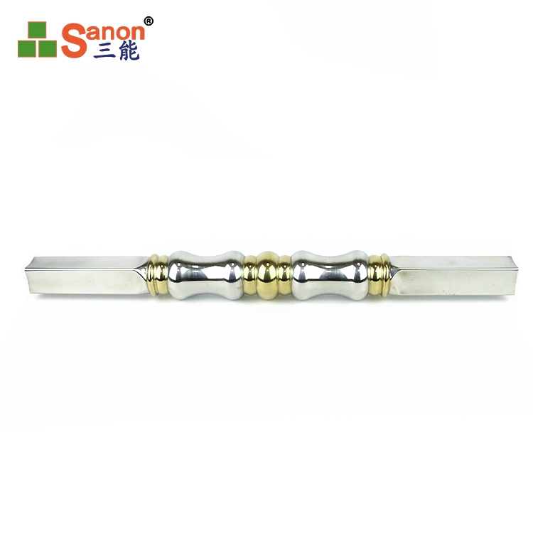 歐式不鏽鋼樓梯扶手水漲柱仿石柱室內外陽台裝飾配件護欄圍欄欄杆