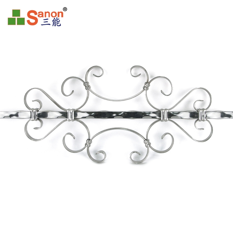 歐式不鏽鋼樓梯扶手水漲柱仿石柱室內外陽台裝飾配件護欄圍欄欄杆