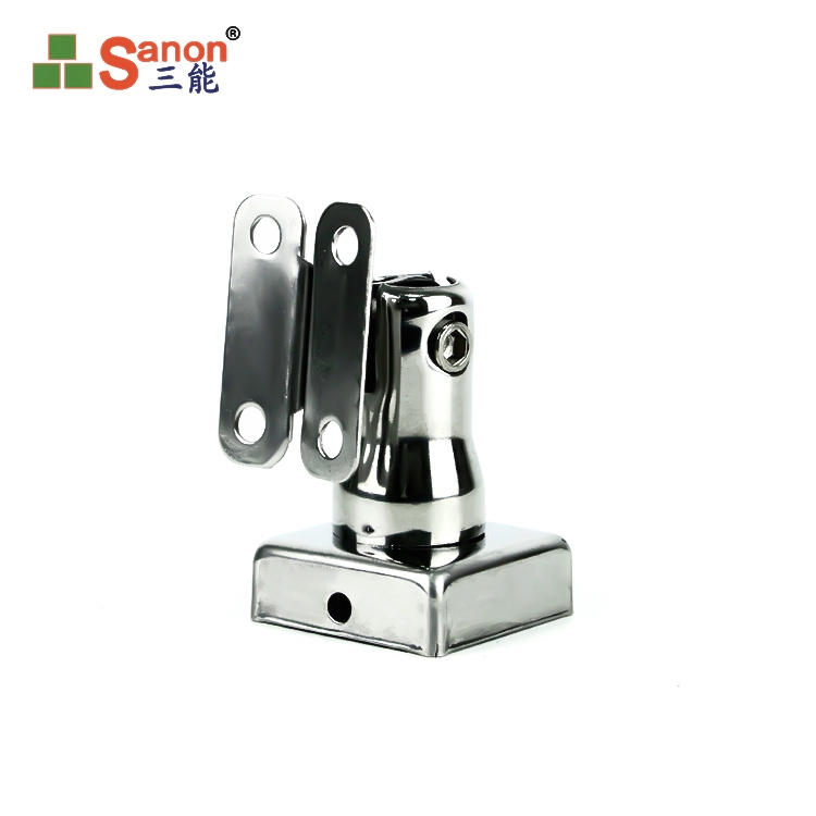 廠家直銷 304不鏽鋼立柱托架 樓梯扶手圍欄裝飾配件 精鑄活動托