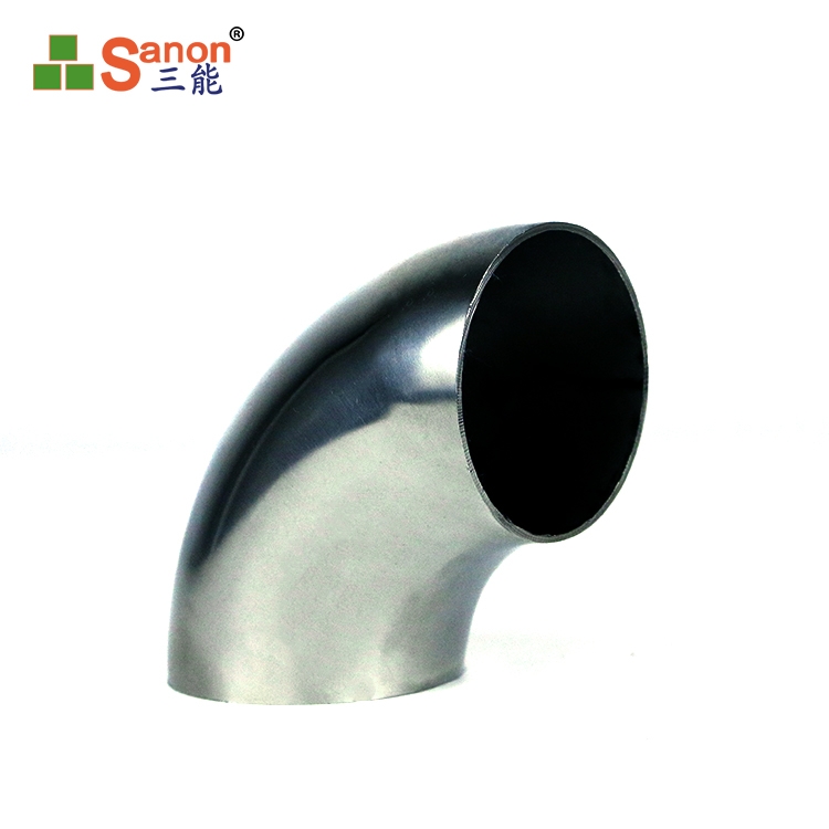 直銷不鏽鋼樓梯扶手管 不鏽鋼扶手彎頭 加厚 鏡麵拋光配件 90度彎拐可用