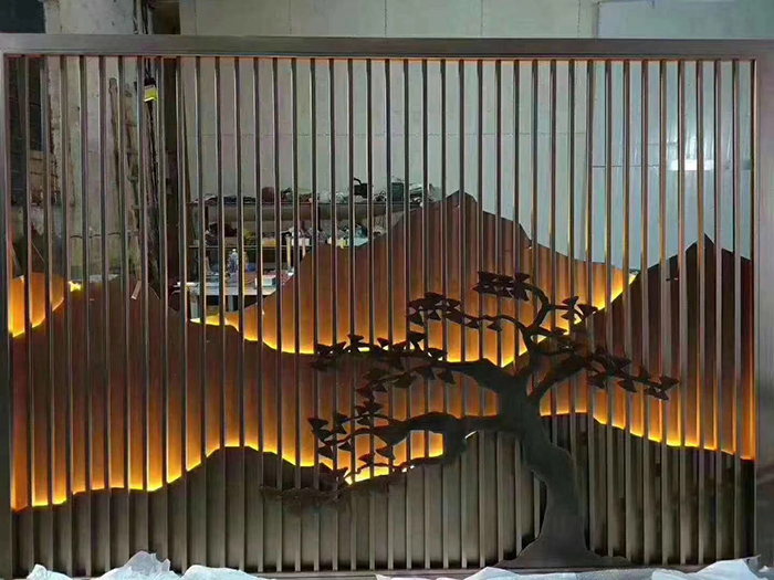 不鏽鋼裝飾屏風